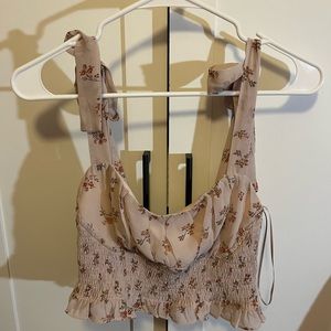 Cotton Candy LA Cropped Tank